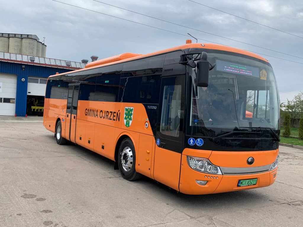 Autobus elektryczny Yutong model ICE12